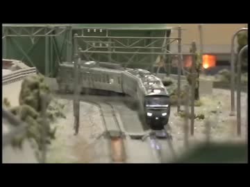 【鉄道模型】ホビーセンターカトー東京　運転体験レイアウトでの走行
