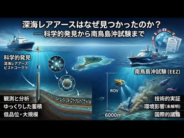 南鳥島沖の深海レアアース（レアアース泥）はなぜ見つかったのか― 科学