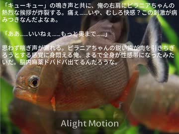 AIを使ってタクヤさんをピラニアのエサにしてみた