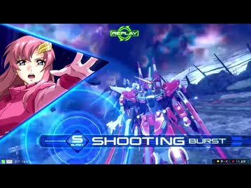 【インフィニットジャスティスガンダム(ラクス搭乗)視点】道化のEXVS2IB_32