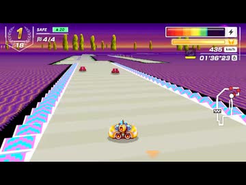 ミラーのサイレンスⅡで初めて1位をとれました【F-ZERO99】