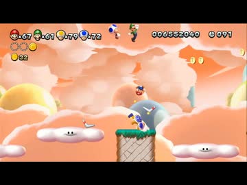 【劇団Boss】いよいよwiiuのゲームに手を出す【NewスーパーマリオブラザーズWiiU】part39
