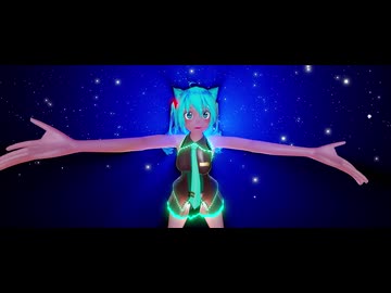 【紳士向けMMD】【透けノーパン？】M@GICAL☆CURE! LOVE ♥ SHOT! / SAWTOWNE【KS式初音ミク】