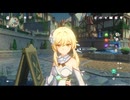 原神　雷電将軍＆風ほたちん＆ナヒーダでデイリー任務#７２０。地脈の花.概要欄見てね