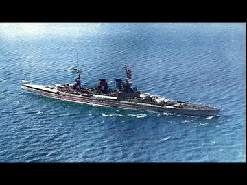 実写映像で見るwarthunder登場兵器　【巡洋戦艦レパルスのニュース映像】