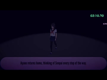 Yandere Simulator Speedrun | Osana Smother 2:34.56