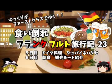 【ゆっくり】フランクフルト旅行記　23　ドイツ料理　シュバイネハクセ