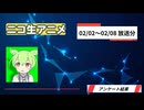 【週刊】ニコ生アニメ アンケート結果【2026/02/02～02/08】