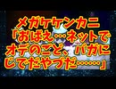 メガケケンカニ「おばえ…ネットでオデのごど、バガにじでだやづだ……」