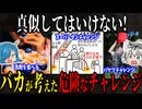 【SNSで流行】真似してはいけない！バカが考えた危険なチャレンジ