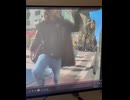 やじゅまんと見る歩行者