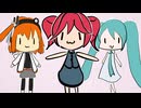 ねぎねぎからあげぱん / けちゃP - 重音テト・足立レイ・初音ミク
