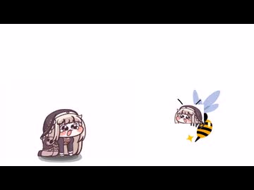 スズメバチに刺されるスピキ