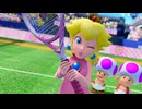 【マリオテニス エース】A10・ピーチVSキャサリン