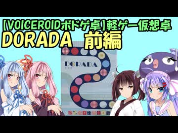 【VOICEROIDボドゲ卓】軽ゲー仮想卓 ドラダ 前編