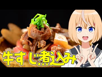 HALKANA 牛すじ煮込み（風）をパルフィーが作ったよ