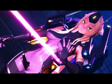 【MMD対魔忍】アルカ・スティエルでbroken【モデル配布】　