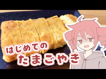 はじめての卵焼き【テトさんのテキトーひとりメシ】