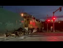車が列車に激突しそうになる！ // アイオワ州デモイン市パークアベニュー1番地 // 踏切 // 2026年2月11日 // UP 584