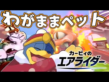 【カービィのエアライダー】わがままペットを土に還すデデデ陛下