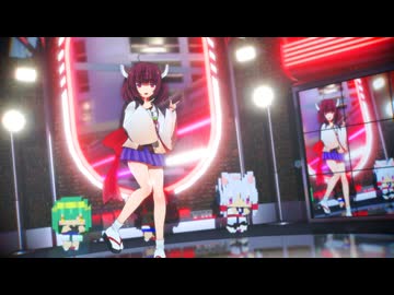 【MMD】ラビットホール（ふらすこ式風きりたん）
