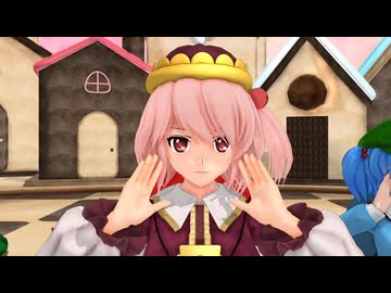 【東方MMD】 にとりとみとりとたかねとモブ河童隊で君色に染まる