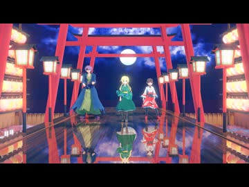 【唯一、愛ノ詠】自作着物ギャリーとイヴとメアリーに踊ってもらった【Ib/Ibmmd】