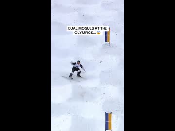 ホモと見る成功か失敗か賛否両論な日本人モーグル選手の滑り