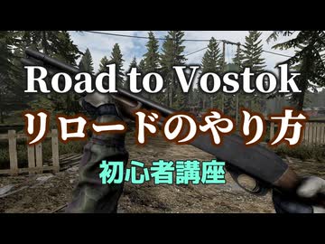 Road to Vostok Demo　リロードのやり方