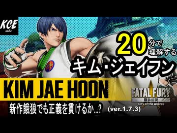 キム・ジェイフン 対戦攻略【餓狼伝説City of the Wolves】
