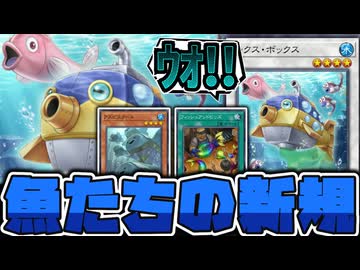 【遊戯王】 しれっと実装された海外の魚新規 『トックス・ボックス』 【ゆっくり解説】