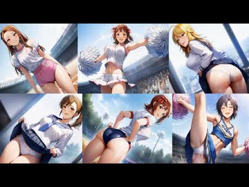 【アイマス】生成AI・765プロ学園のエッチな思い出【体育→野球応援→放課後の教室】