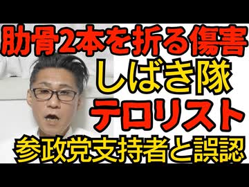 しばき隊、一般人男性の肋骨を2本折る事件を起こしていた 参政党支持者と誤認し通行人を取り囲んで殴る蹴る／領海侵犯した船長を保釈 すでに帰国だが裁判受けに再来日するのかね？ 260214