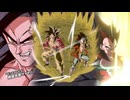 【ドッカンバトルBGM】超サイヤ人4ベジータ+超サイヤ人4孫悟空_リバーシブルチェンジのテーマ　合流 EX必殺技
