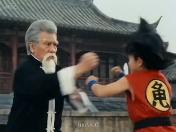 ホモと見る昔の中国映画っぽく実写化した悟空vsジャッキー・チュン