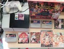 [実況] 僕が所有する豪血寺一族 & ファイターズヒストリーシリーズのゲームソフト紹介！2回分（スマホ撮影）