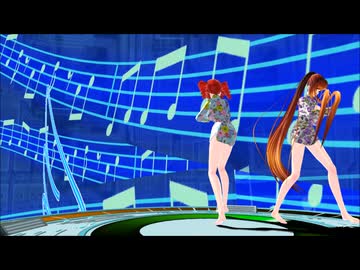 【MMD】ユニバース【重音テト】