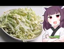 「キャベツの千切り」とやらを作りました。【きりたんの飯】