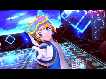 鏡音リン スケボー hand to hand
