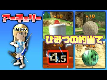 [TAS] Wii Sports Resort アーチェリー [初級・中級・上級]
