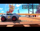 [マリオカートワールド]サメがマリオカートワールドでレーシング　パート25