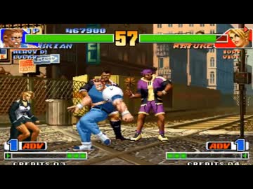 TAS 14  KOF98 ブライアン vs 八神チーム