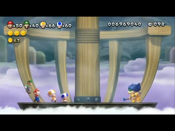 【劇団Boss】いよいよwiiuのゲームに手を出す【NewスーパーマリオブラザーズWiiU】part41