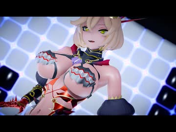 対魔忍MMD_Lips are movin_死霊騎士ワイト