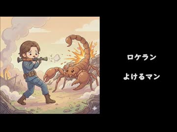 ロケランよけるマン