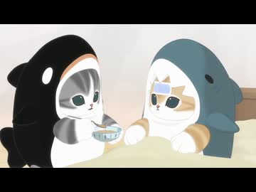 mofusand animation　第7話　シャチにゃん、看病する