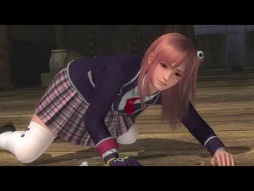 敗者が電撃でお仕置きされるDOA5LR（ほのか/不知火舞）