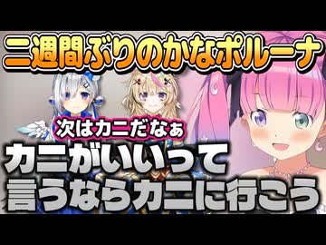 線路を塞ぐエンダーマンと二週間ぶりのかなポルーナ【姫森ルーナ/ホロライブ切り抜き】