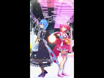 星街すいせい/さくらみこ「Lollipop」#shorts 【MMD】【ホロライブ‬‬