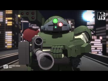 【MMDボトムズ】ATで高速道路を走るだけ②